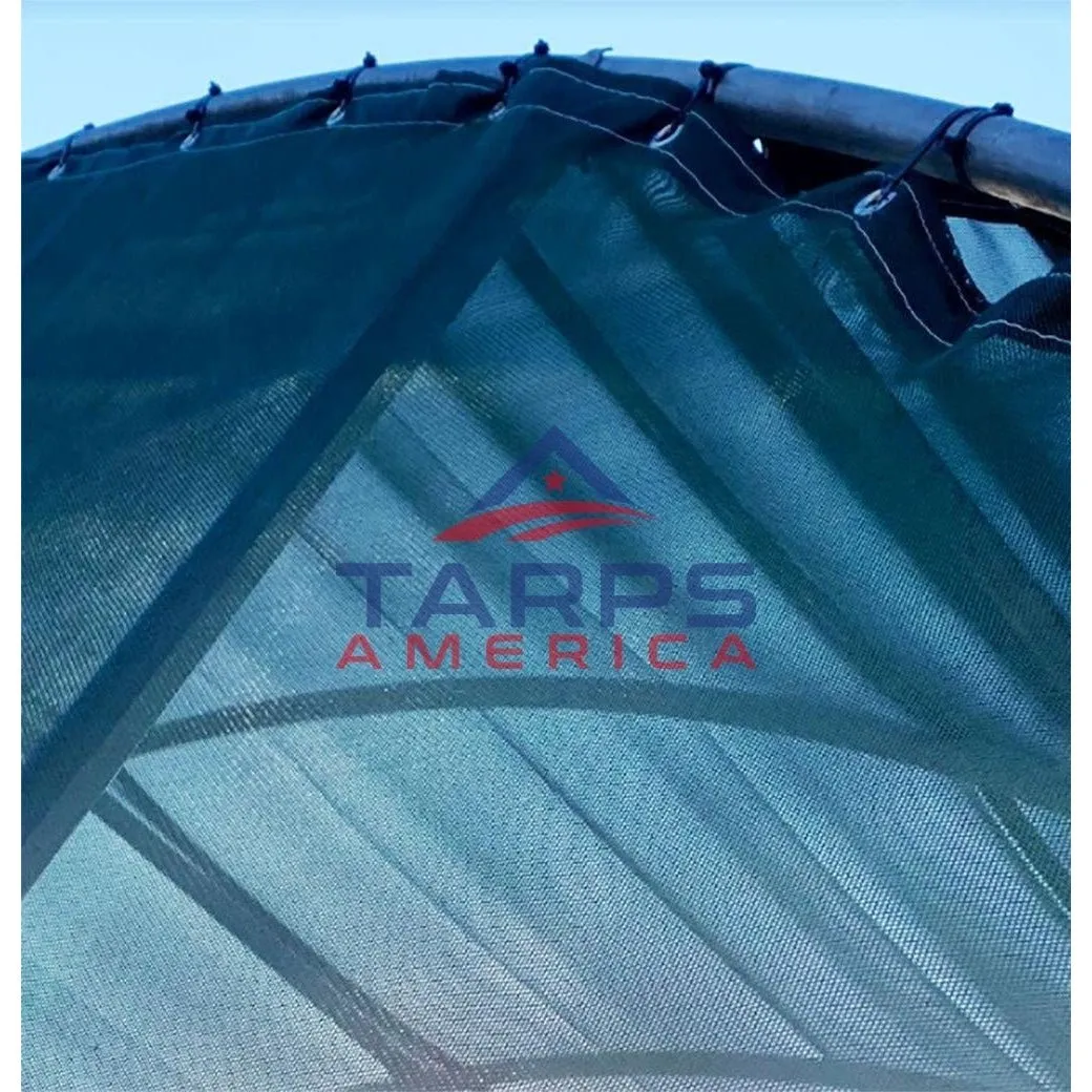 Custom Black 80% Shade Cloth Mesh Tarp by ShadeMax®