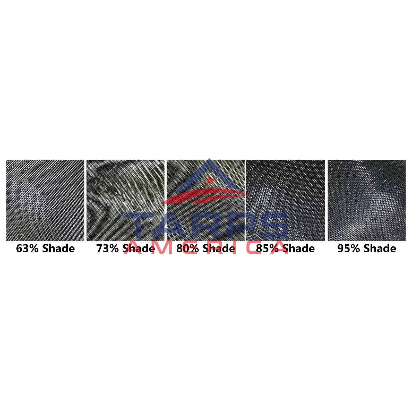 Custom Black 80% Shade Cloth Mesh Tarp by ShadeMax®