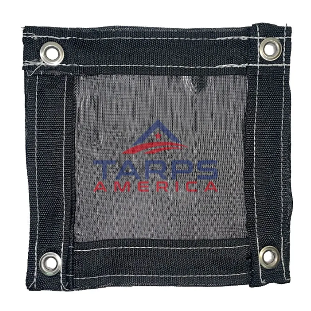 Custom Black 80% Shade Cloth Mesh Tarp by ShadeMax®