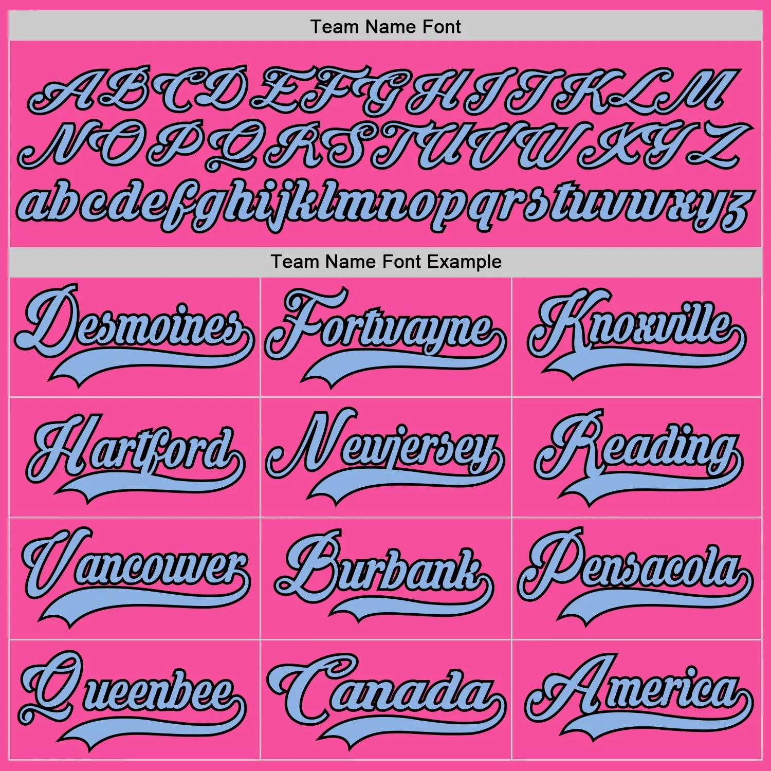 Custom Pink Light Blue-Black Hockey Lace Neck Jersey