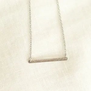 Dainty Bar Necklace