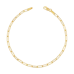 Dainty Paper Clip Bracelet