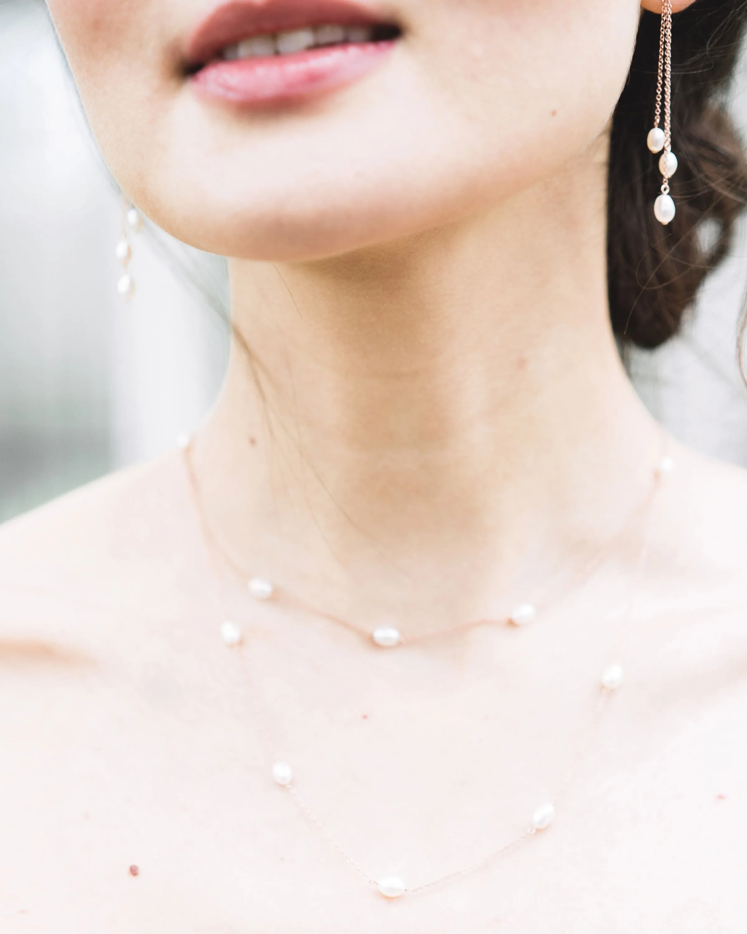 Dainty Pearl Layered Necklace