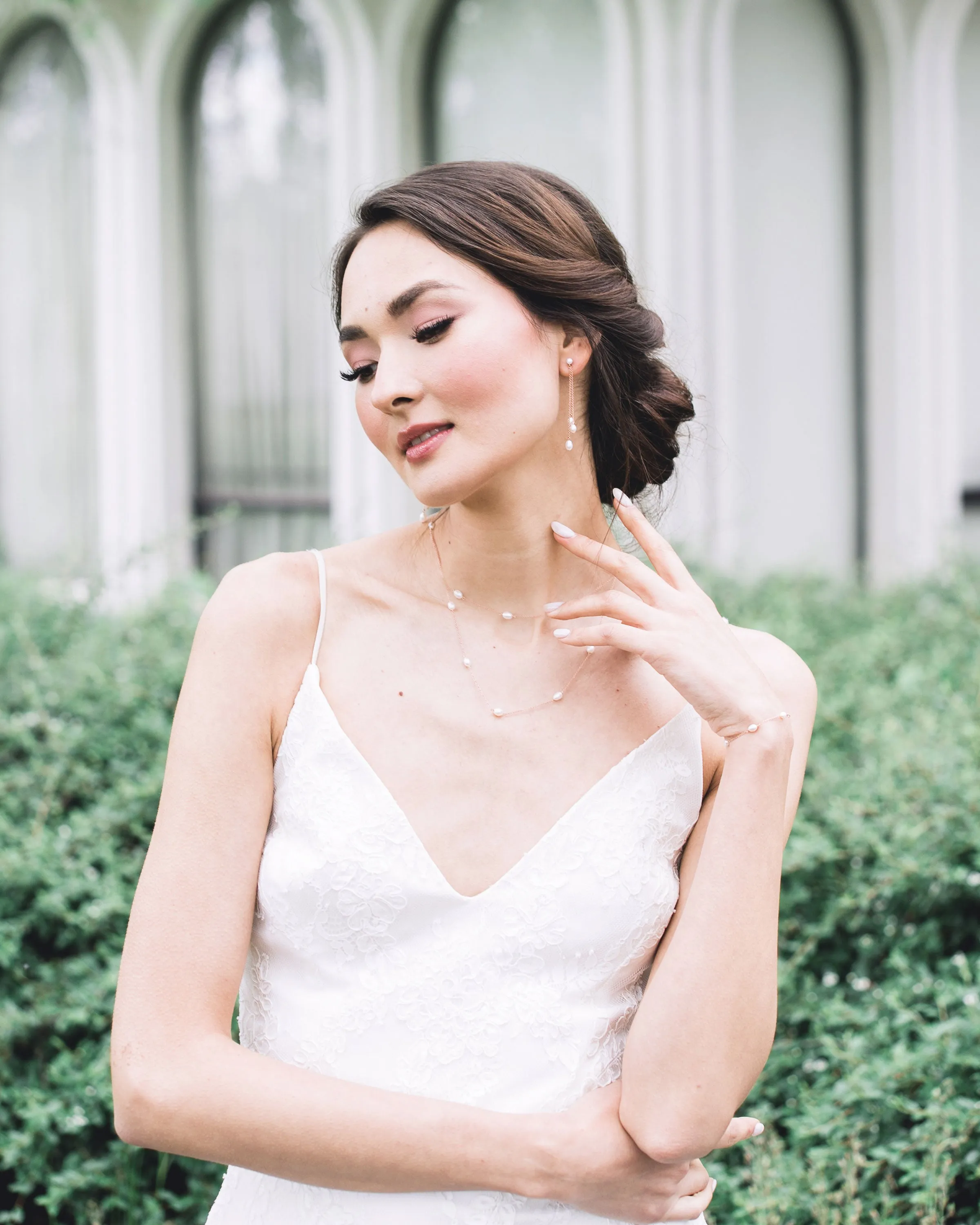 Dainty Pearl Layered Necklace