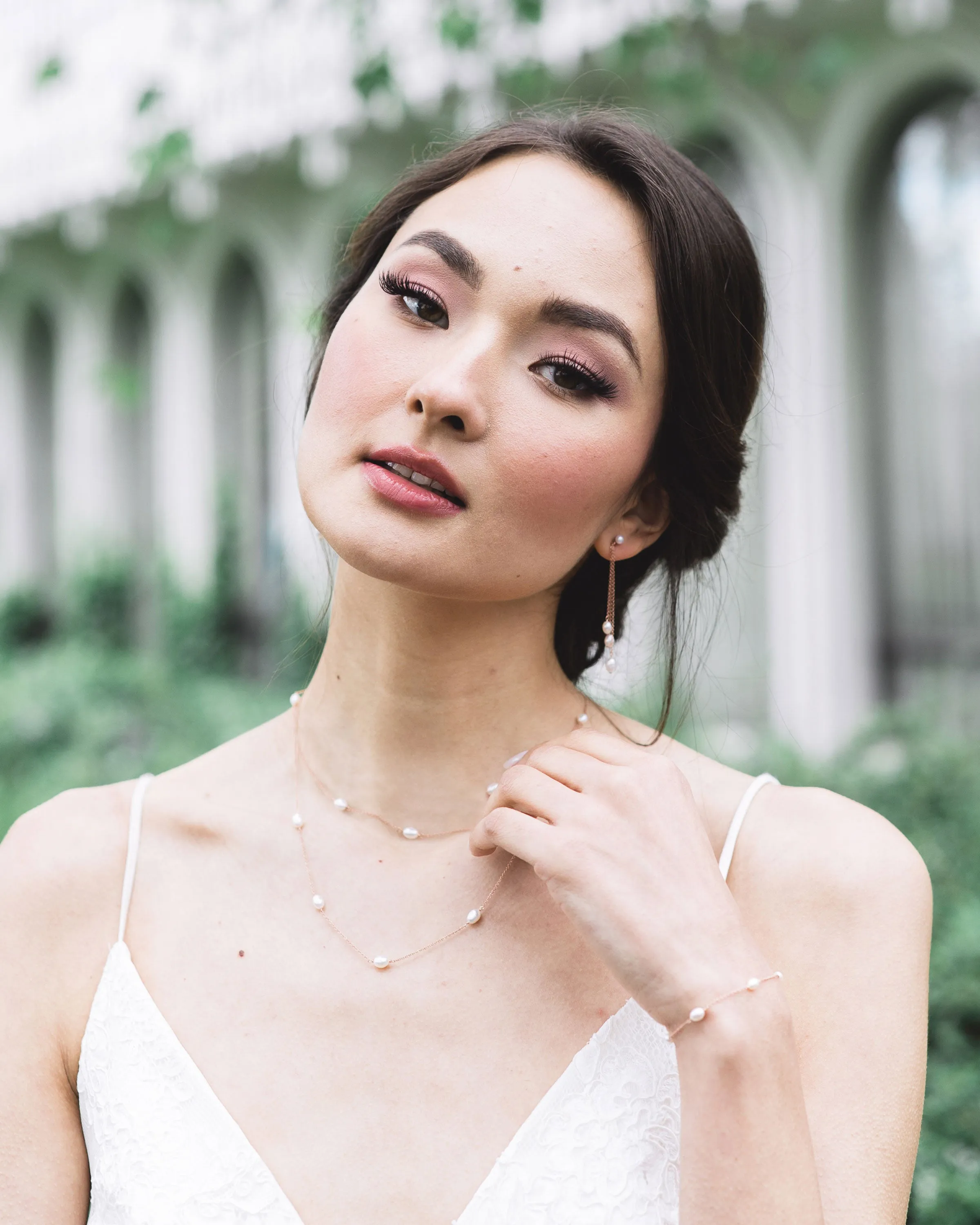 Dainty Pearl Layered Necklace