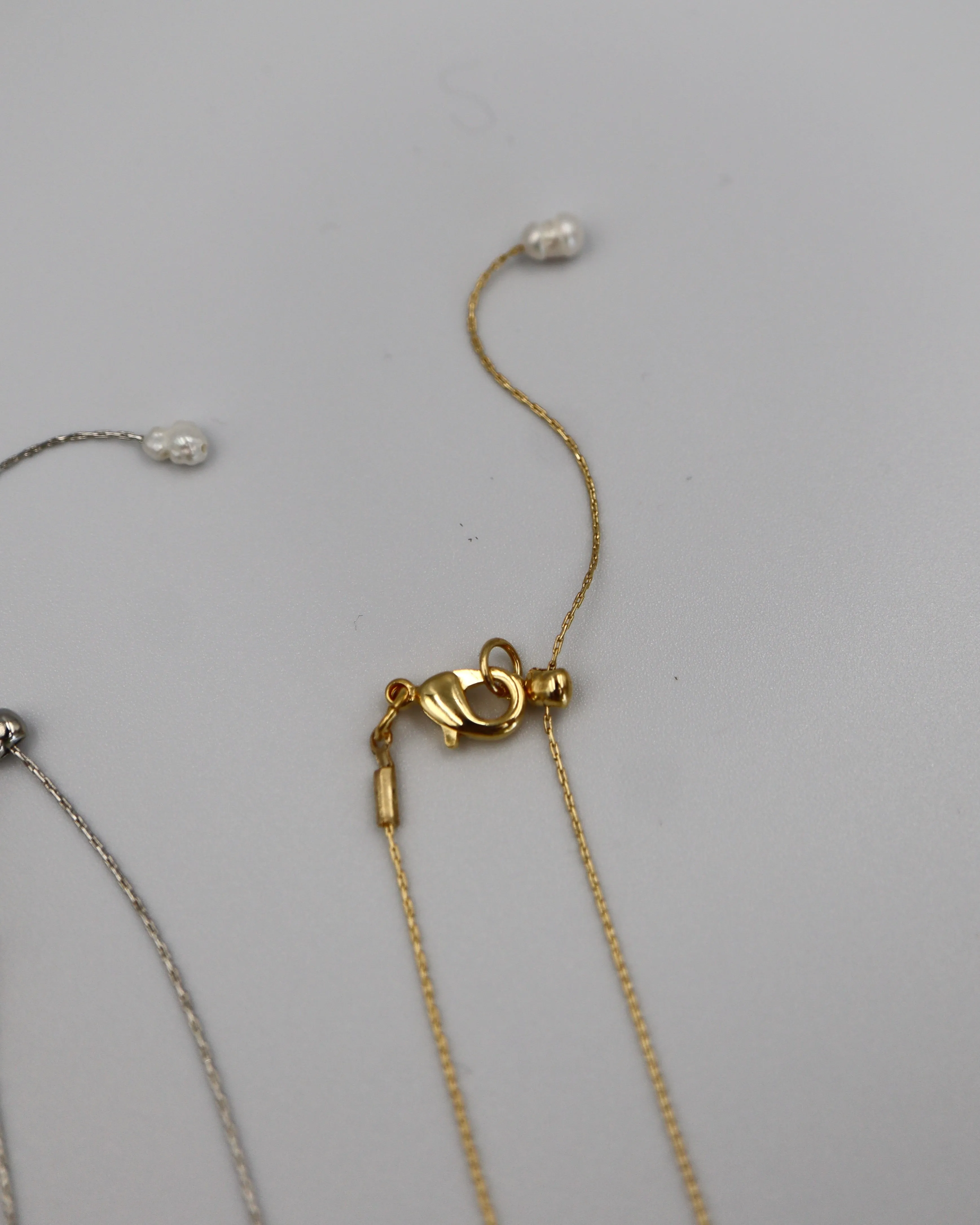 dainty pearl necklace
