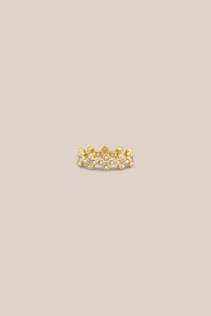 DAISY STUD RING