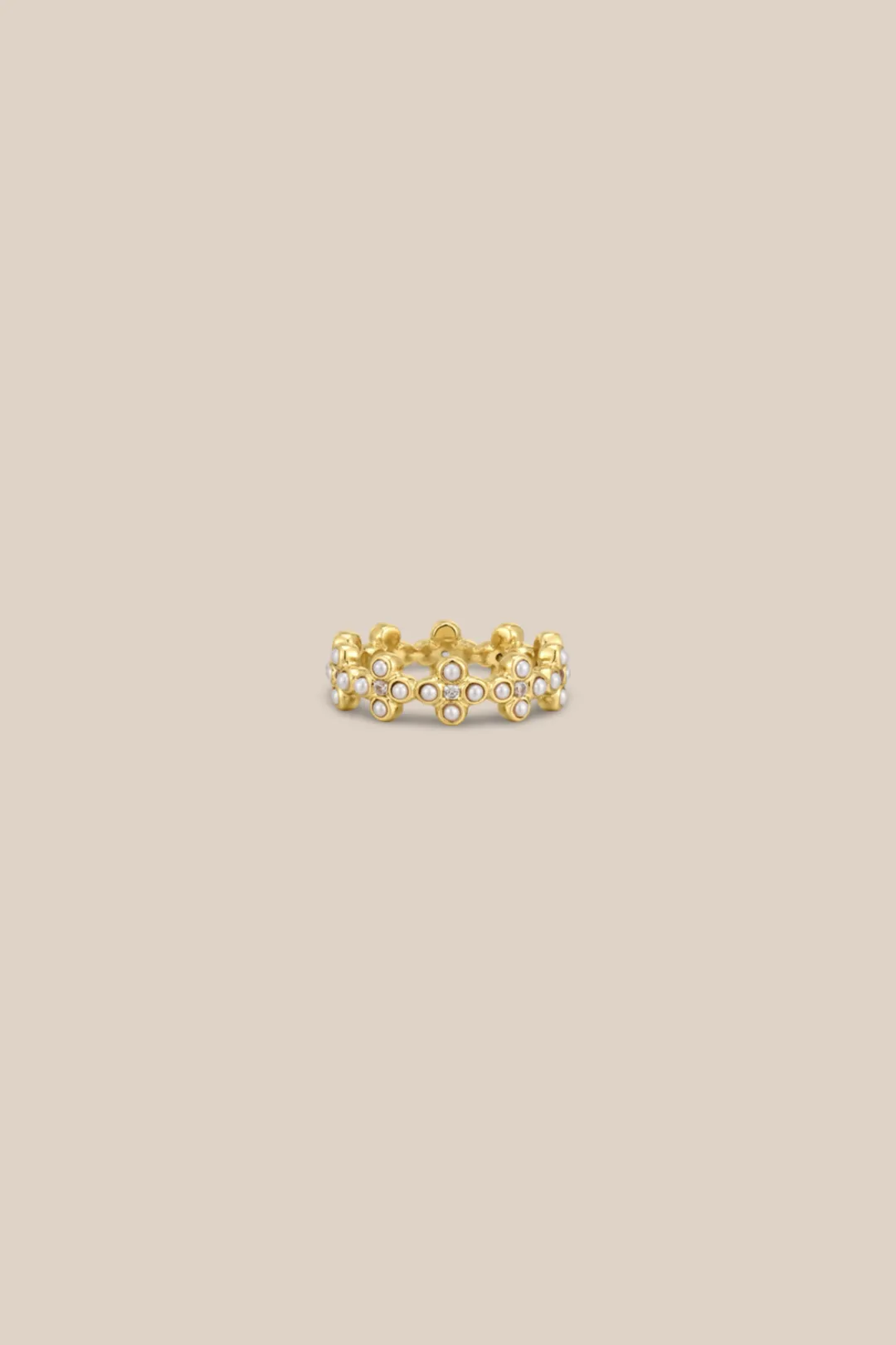 DAISY STUD RING
