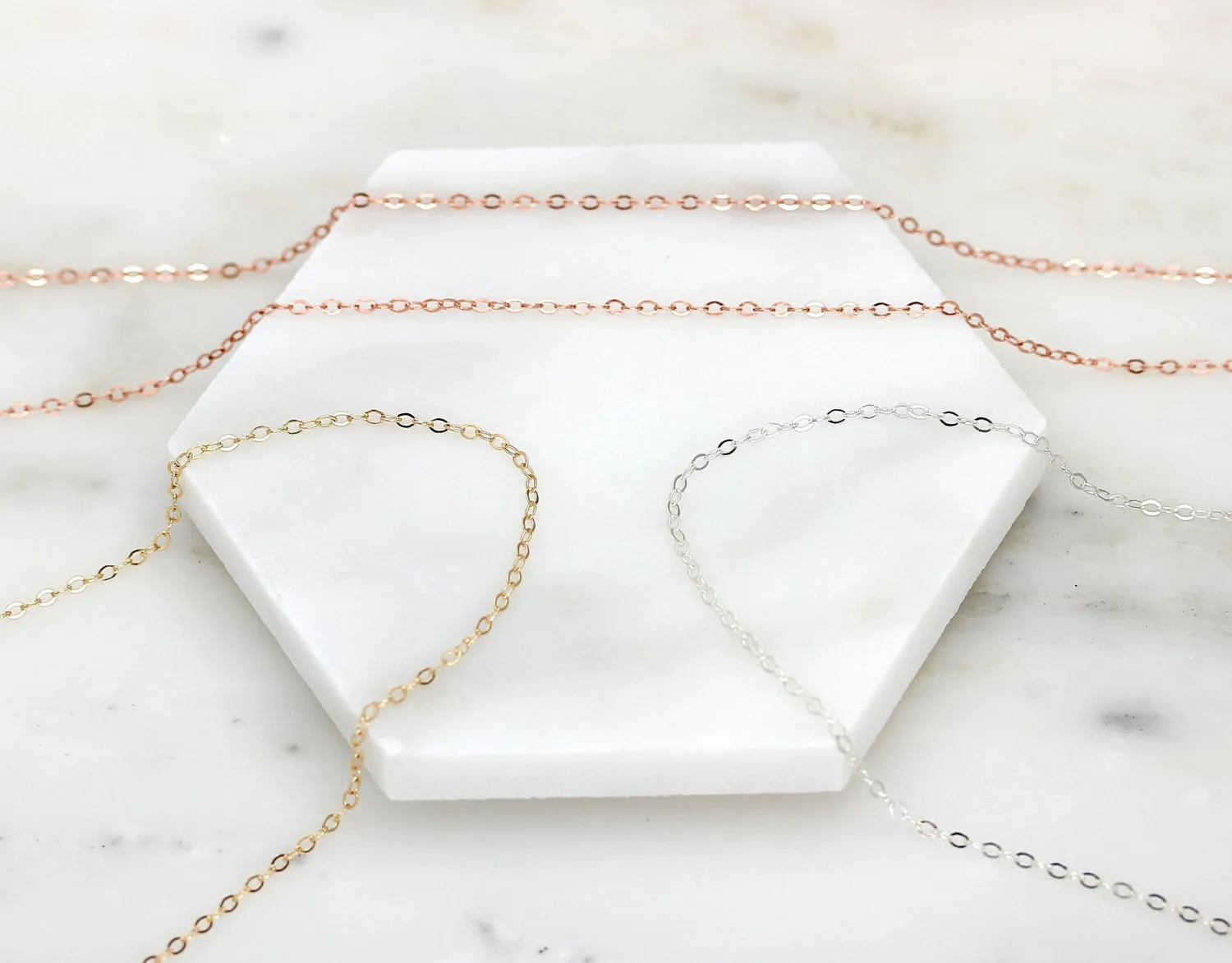 Delicate Thin Chain Necklace