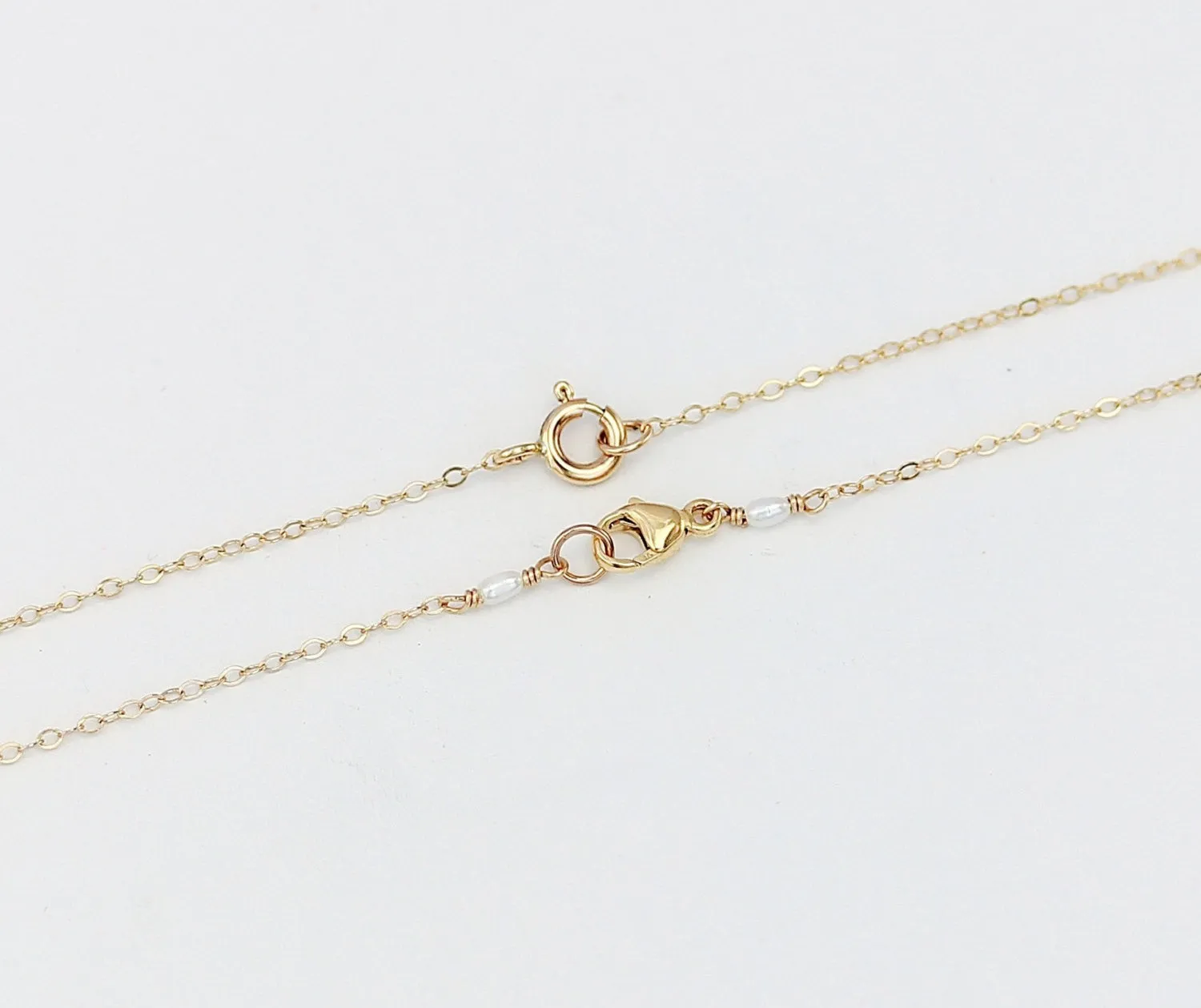 Delicate Thin Chain Necklace