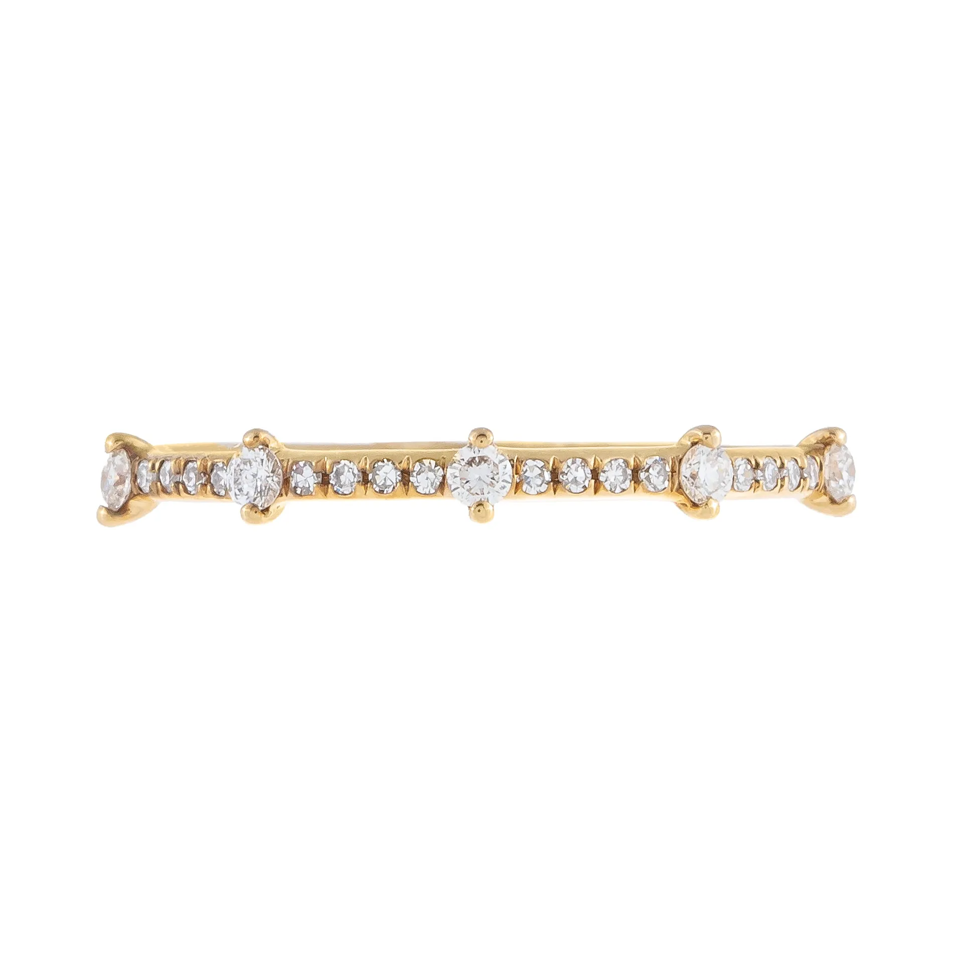 Diamond Thin Ring 14K