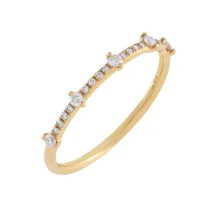Diamond Thin Ring 14K