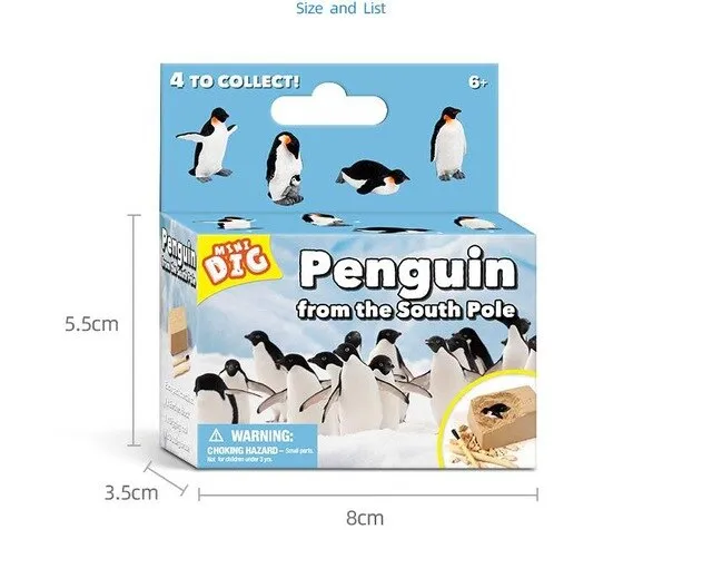 DIG children's creativity mining animal innovation puzzle toy
