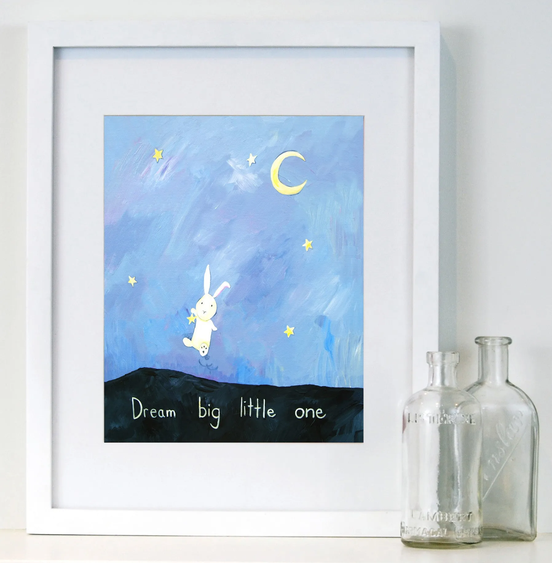 Dream Big Little One - Nursery Quote Art