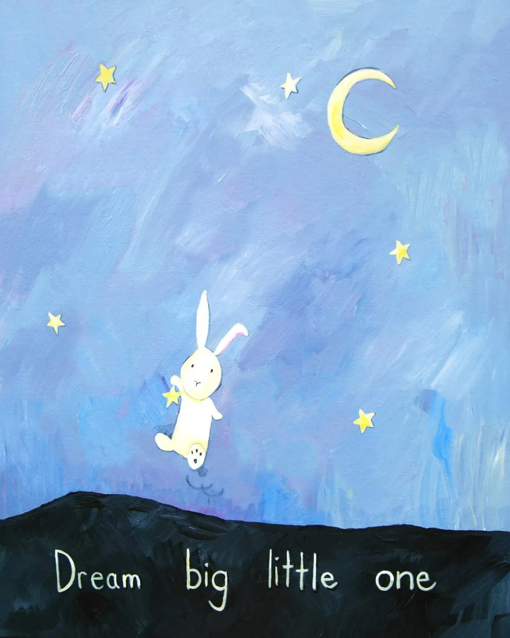Dream Big Little One - Nursery Quote Art