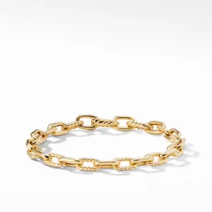 DY Madison Bold Bracelet in 18K Gold, 6mm