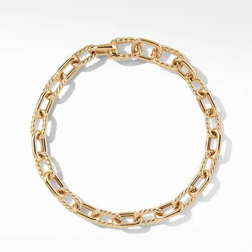 DY Madison Bold Bracelet in 18K Gold, 6mm