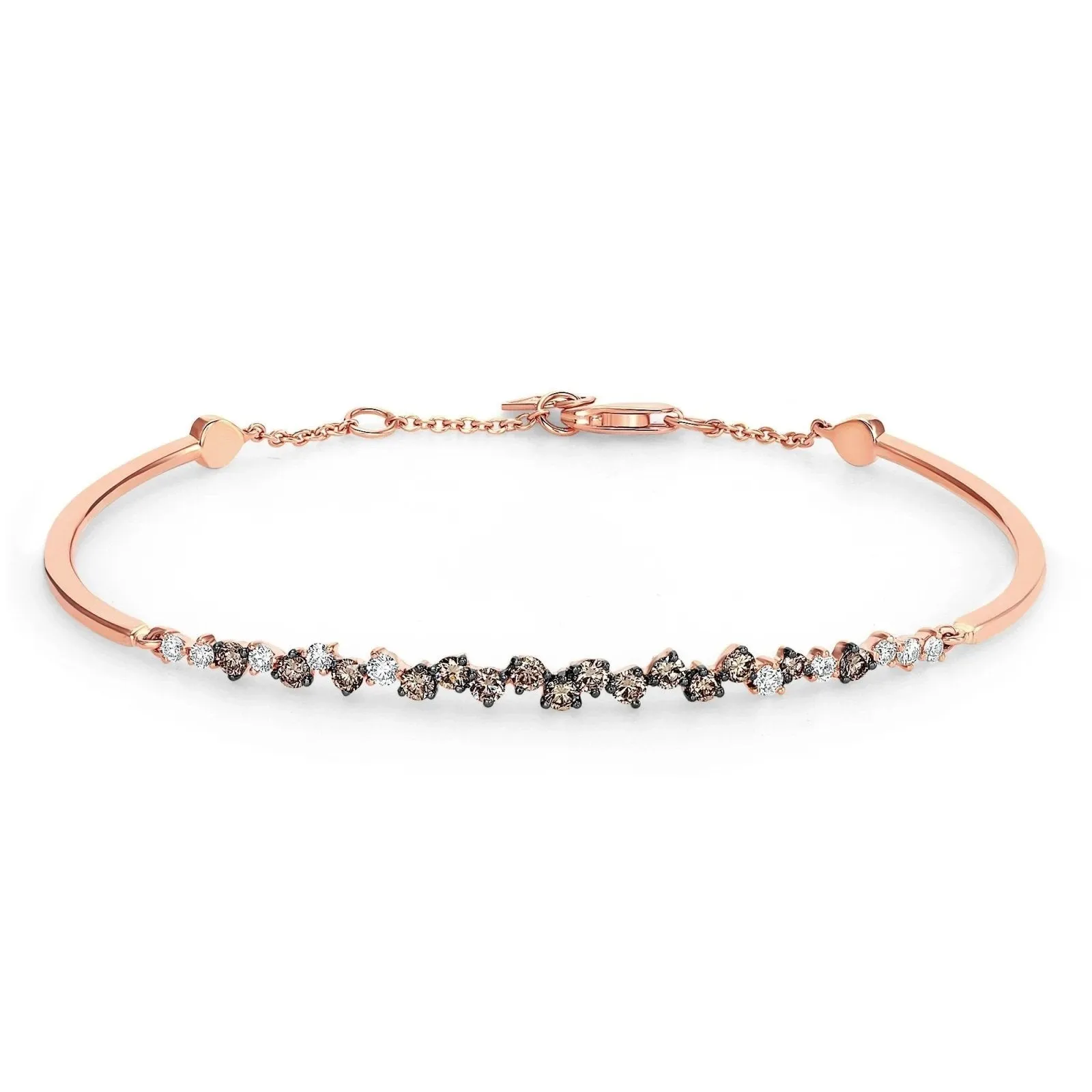 Evolution Champagne Diamond Bracelet