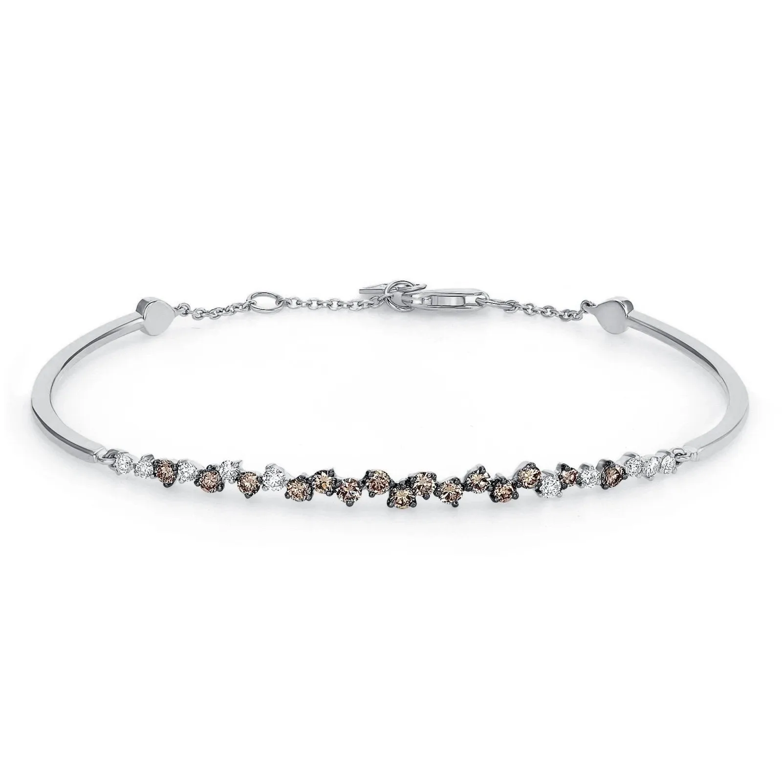 Evolution Champagne Diamond Bracelet