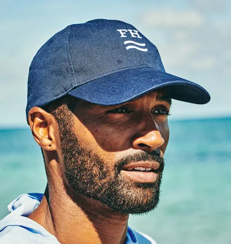 Fair Harbor The Boardwalk Dad Hat - Navy