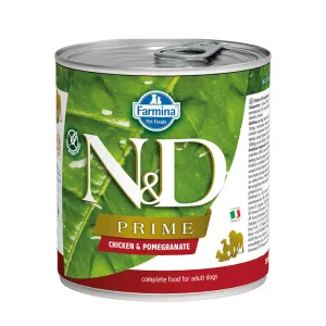 Farmina N&D Prime Adult Chicken and Pomegranate Wet Dog Food, 285 g