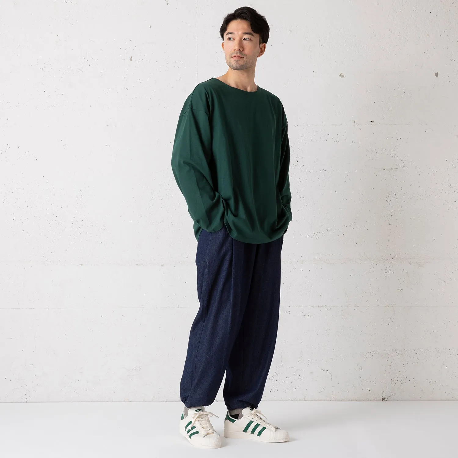 FDLT | エフディーエルティー　N/C BASQUE SHIRT (WIDE)