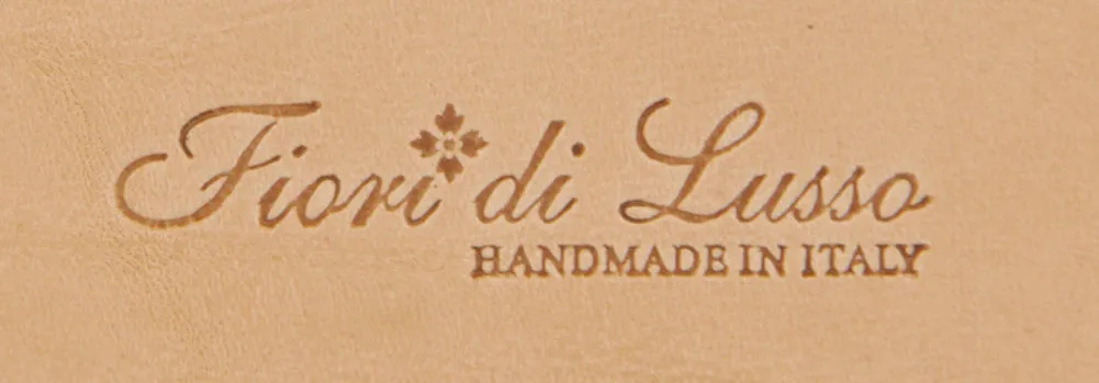 Fiori Di Lusso Light Brown Suede Belt