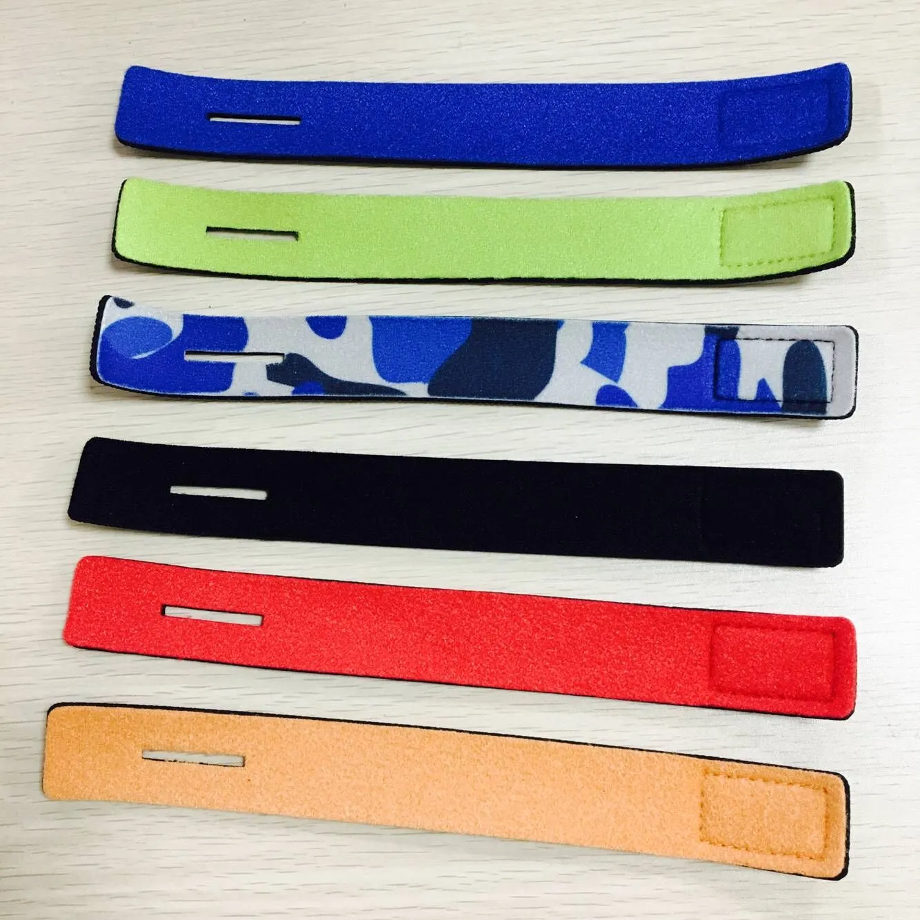 Fishing Rod Belts Cable Tie Strap Stretchy High Elastic Antiskid Finishing Rod Holders  Orange_No logo 3 * 25cm