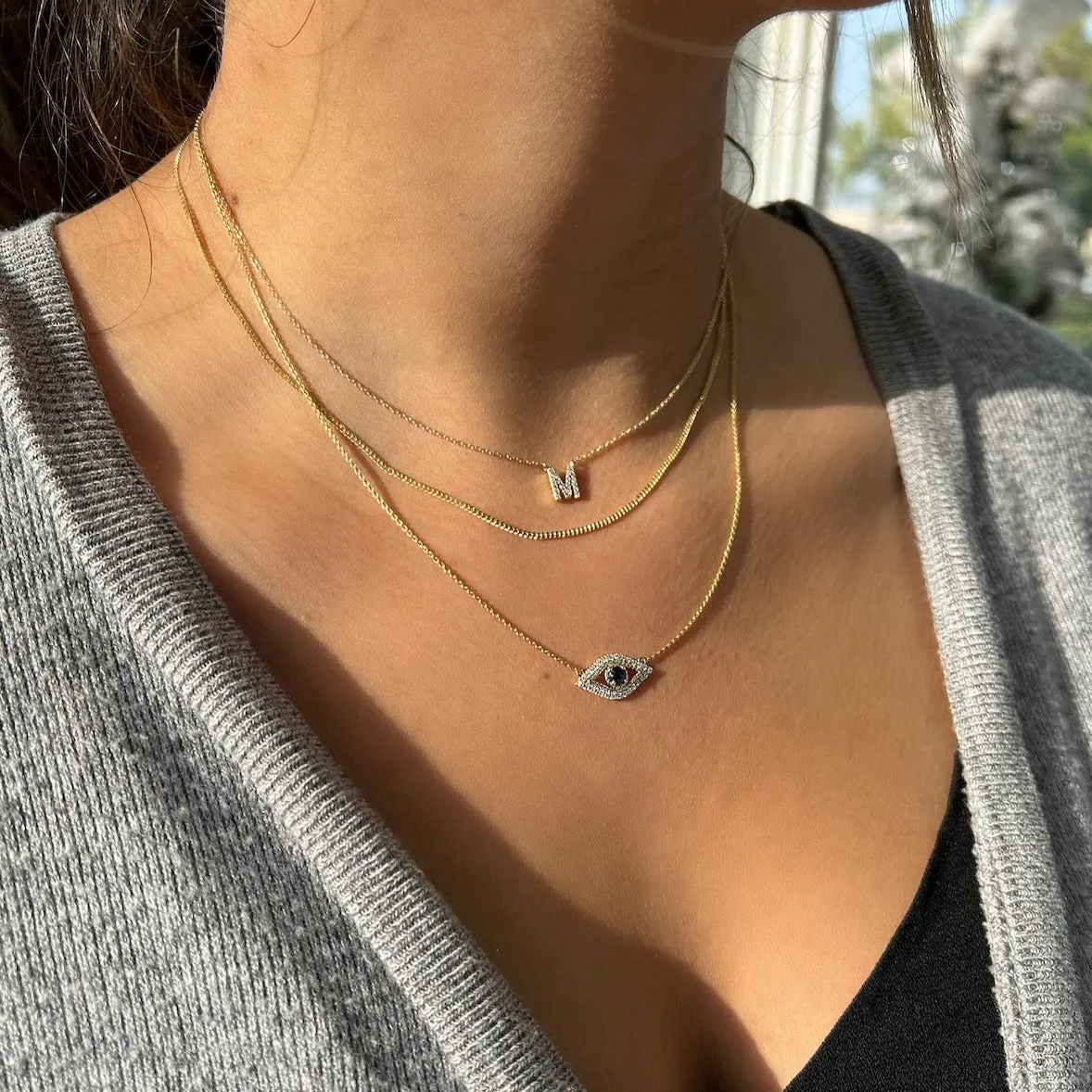 Flat Curb Cuban Chain Necklace