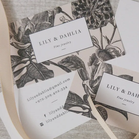 Flora Dainty ring set