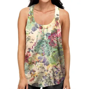 Flower Abstraction Racerback
