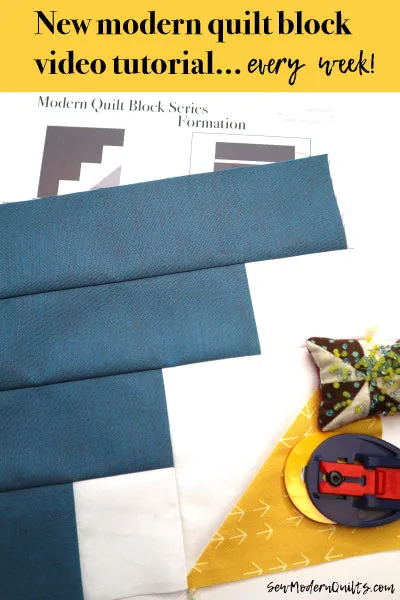 Formation Quilt Block Pattern