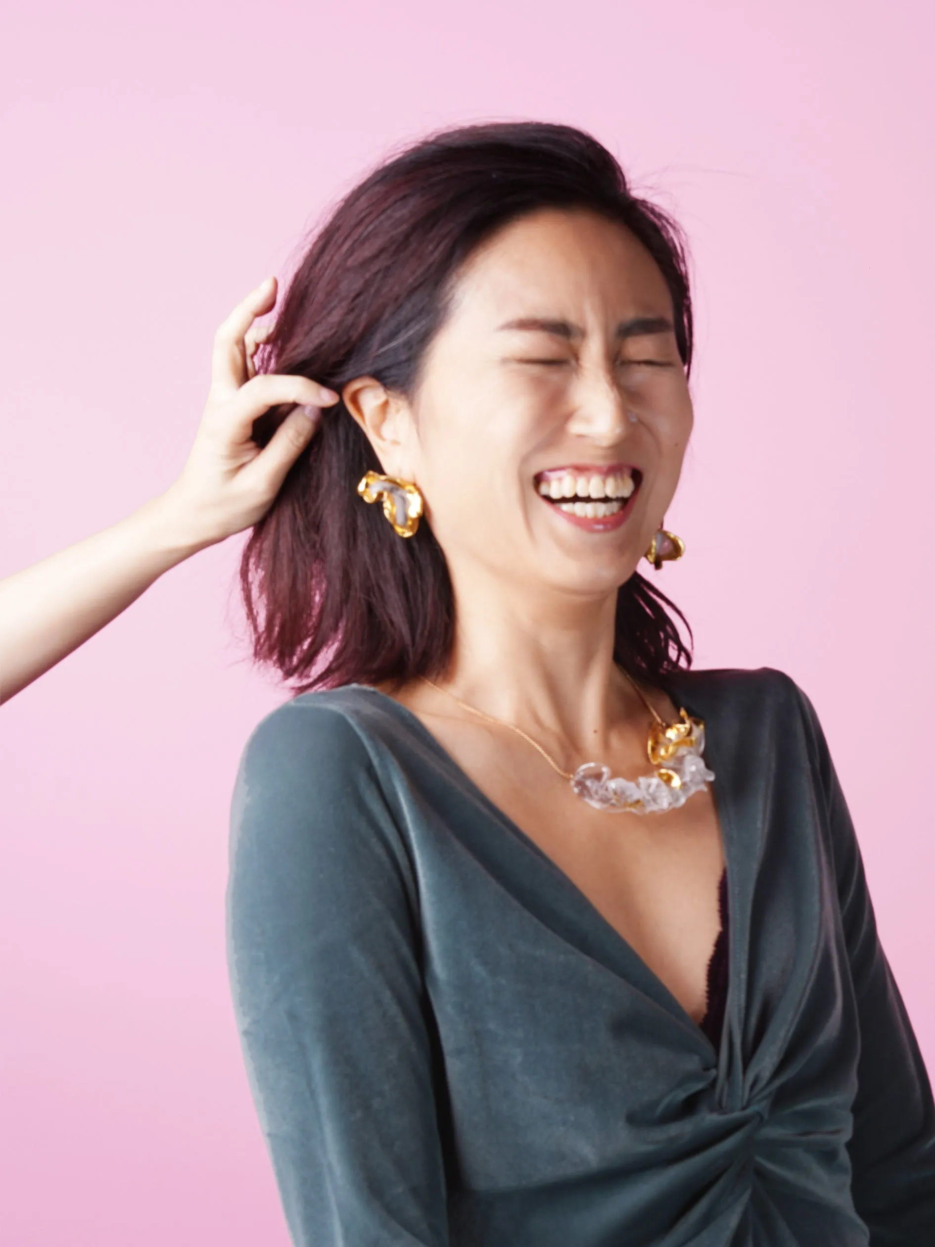 Frozen Loop Earrings