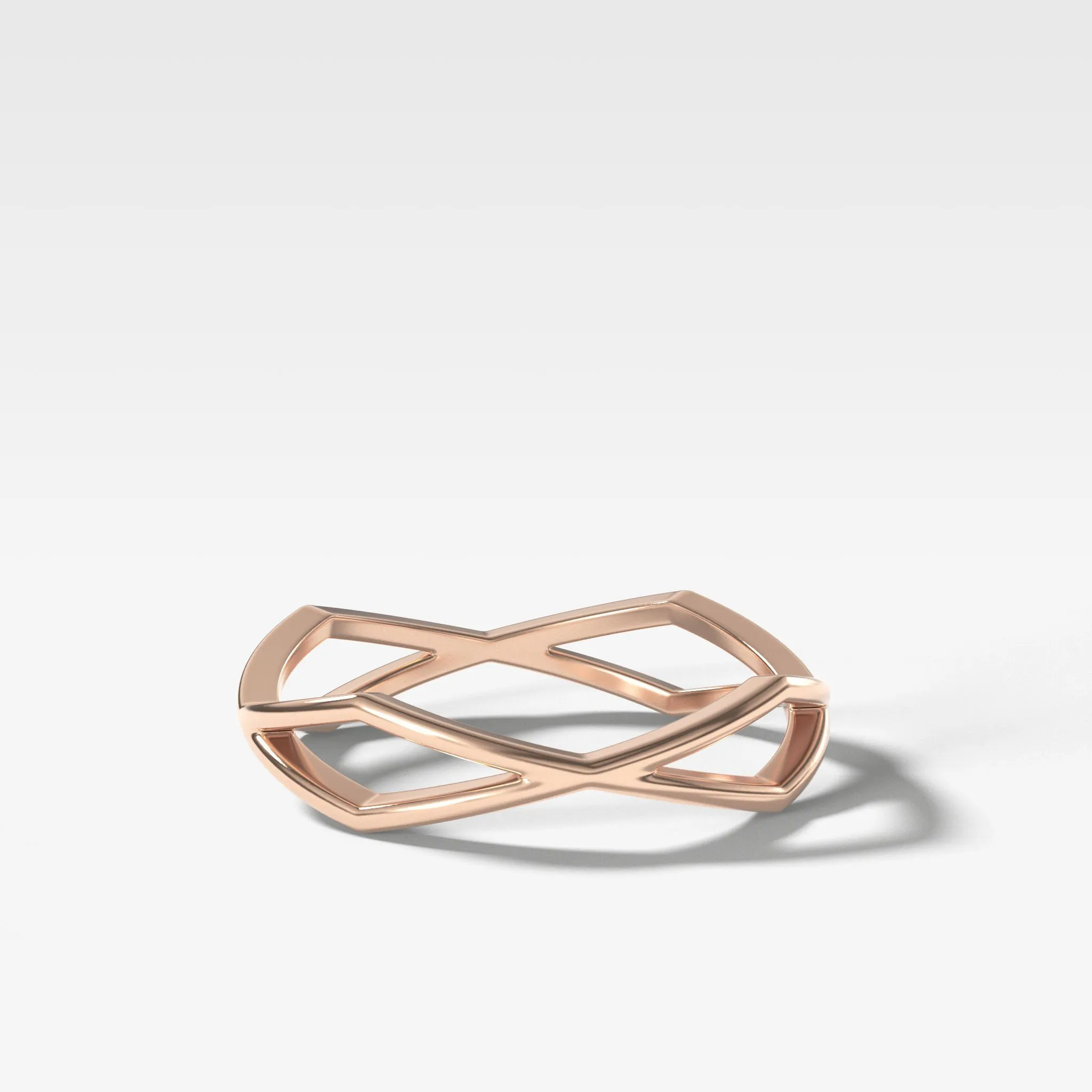 Geometric Eternity Band
