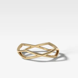 Geometric Eternity Band