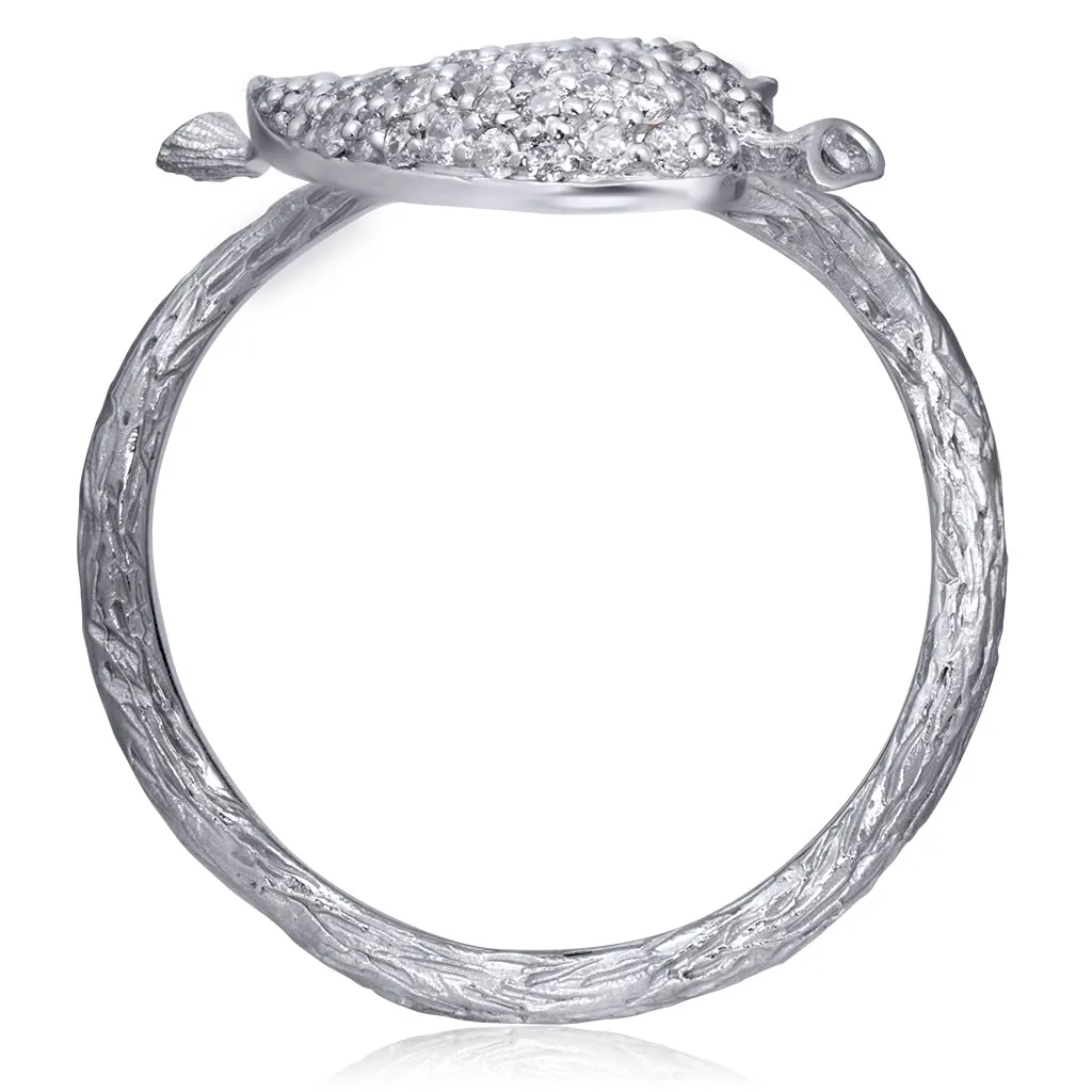 Gold Double Leaf Ring