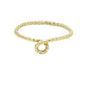 Gold Lasso Ring