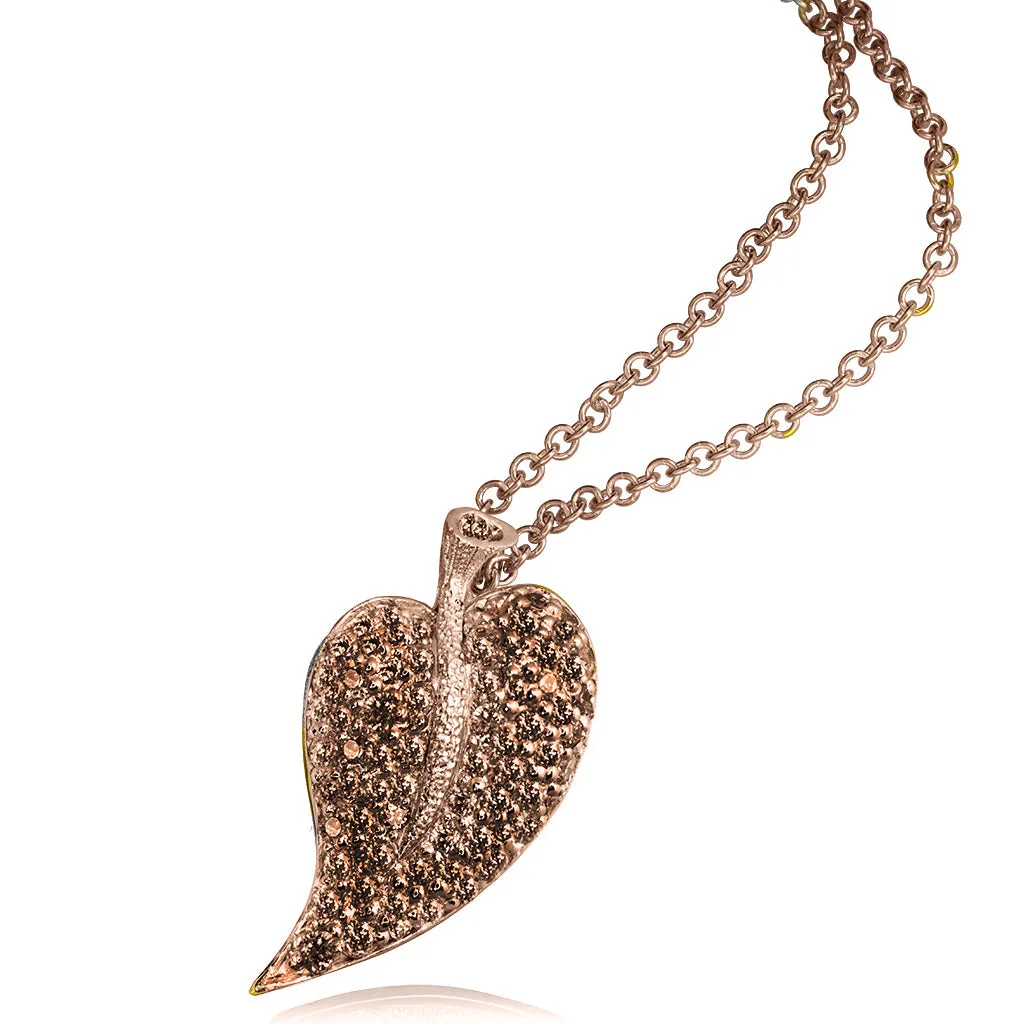 Gold Leaf Pendant