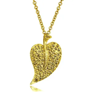 Gold Leaf Pendant
