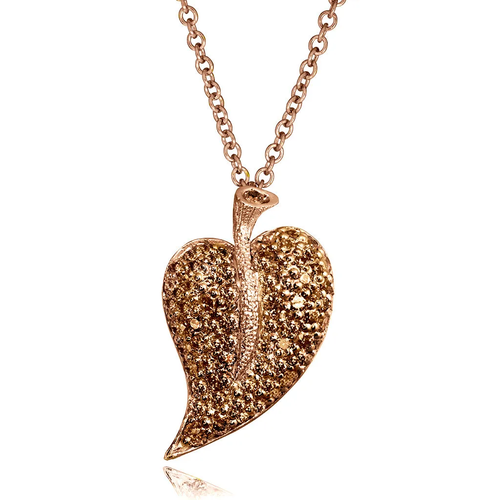 Gold Leaf Pendant