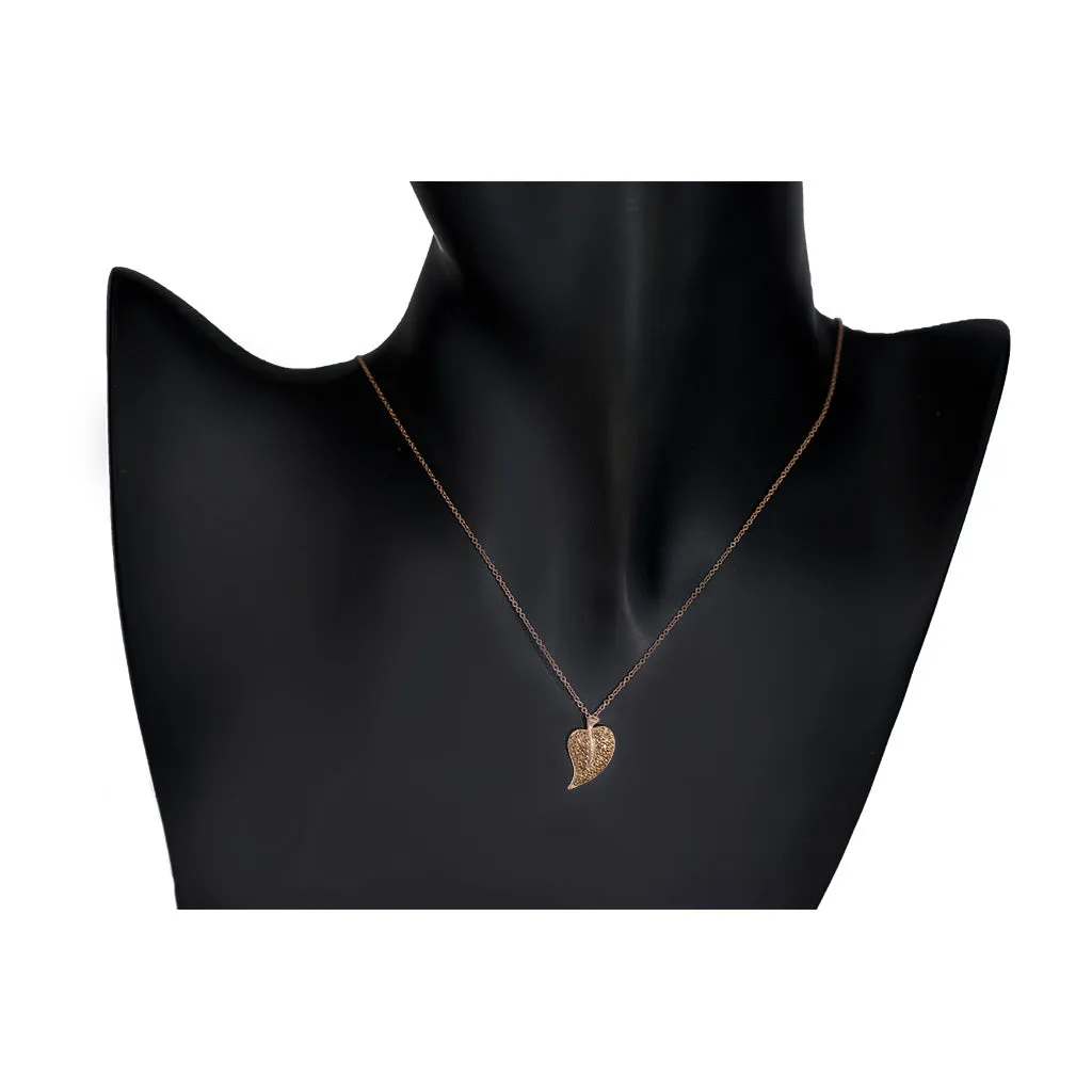 Gold Leaf Pendant