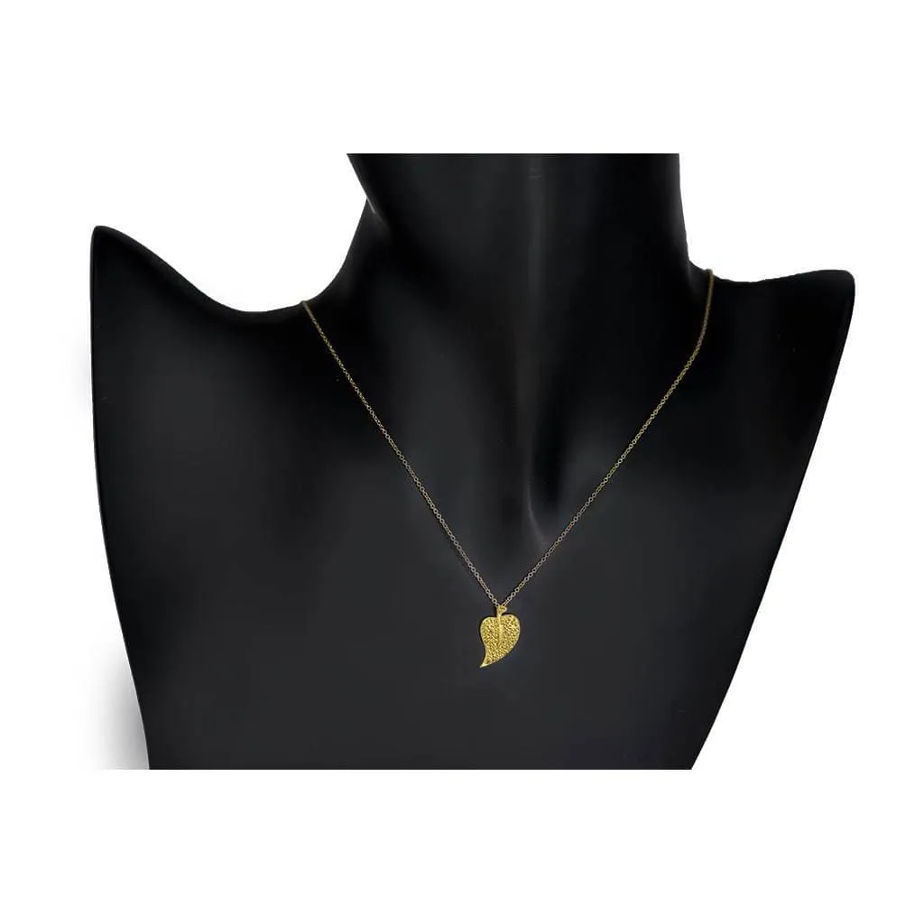 Gold Leaf Pendant