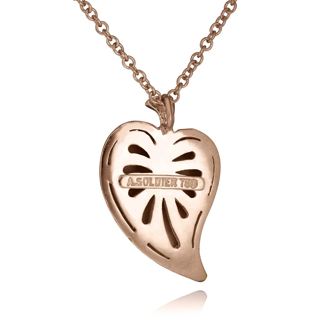 Gold Leaf Pendant