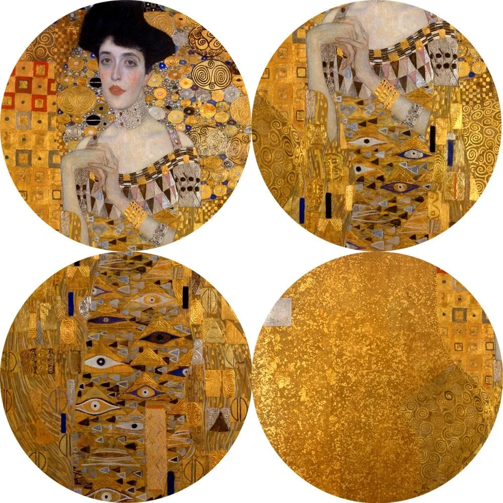Gustav Klimt 'Portrait Of Adele Bloch' Wall Art