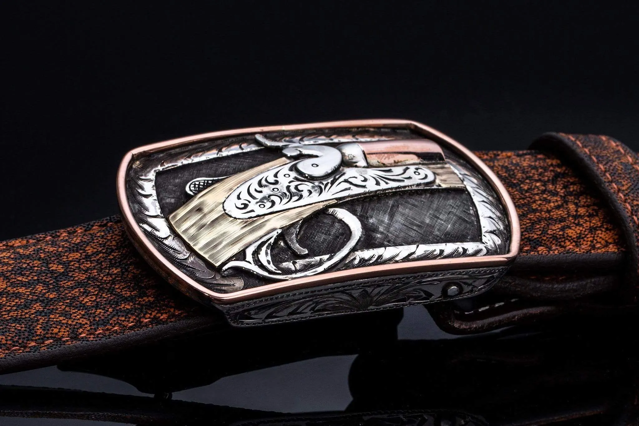 Halogen Double Barrel Silver/ Gold