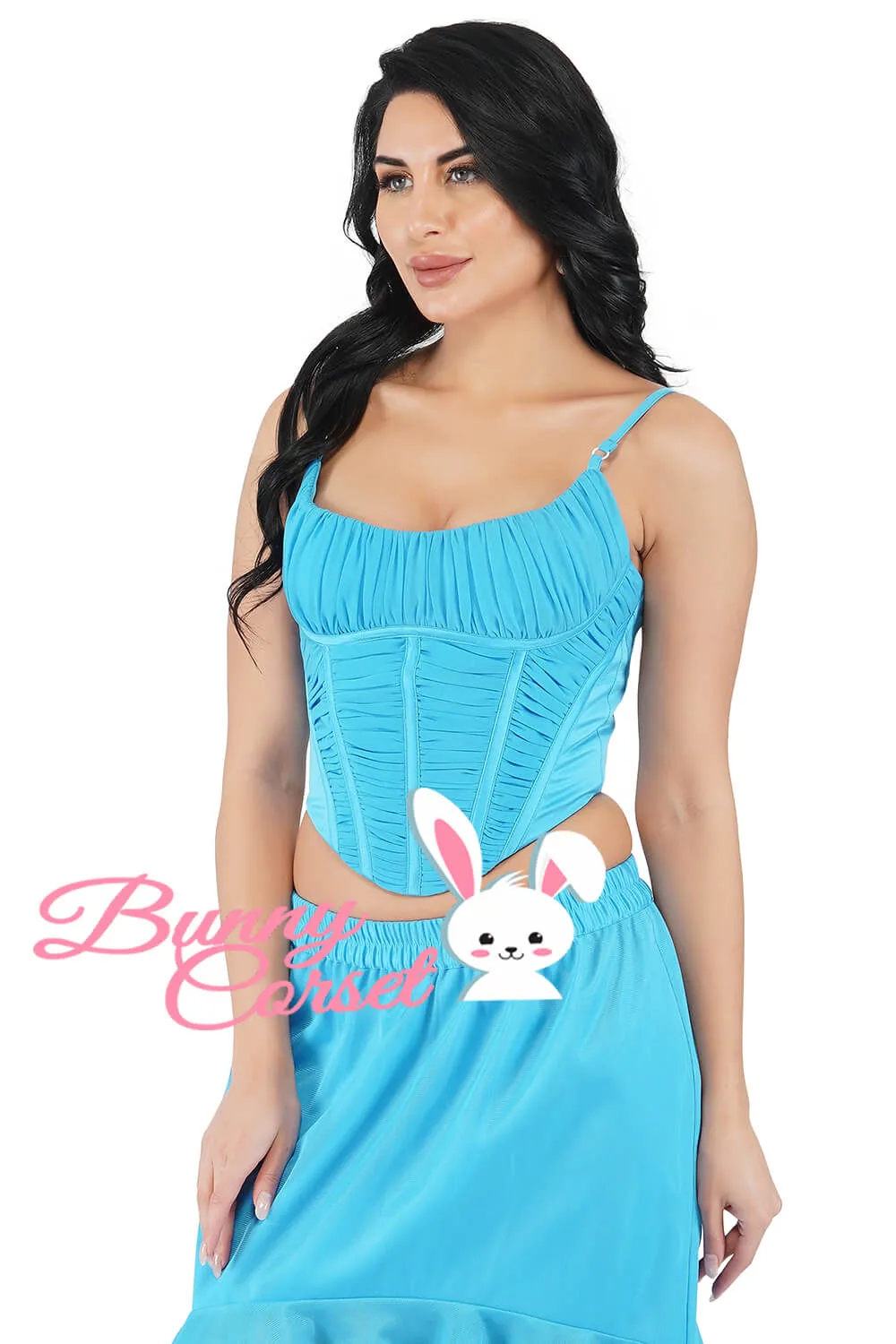 Hannah Mesh Corset Top