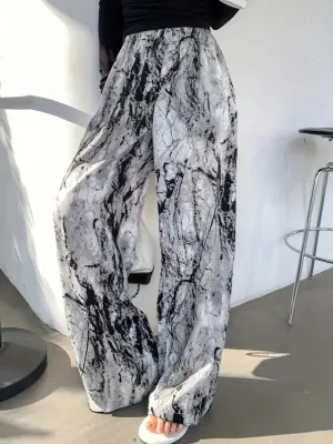 Hazel Blues® |  Printed Wide Leg Pants