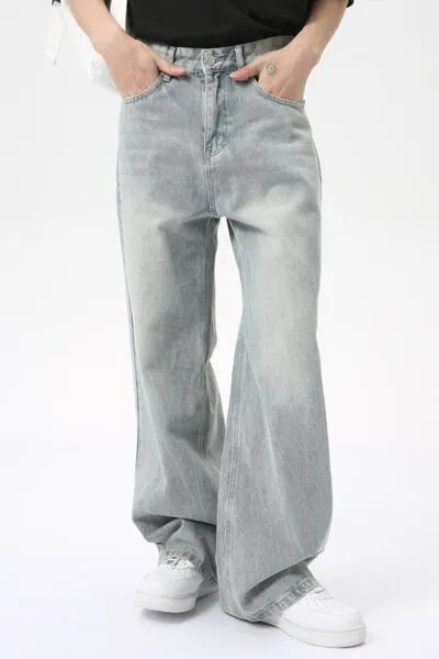 Hazel Blues® |  Wide Leg Jeans with Pockets
