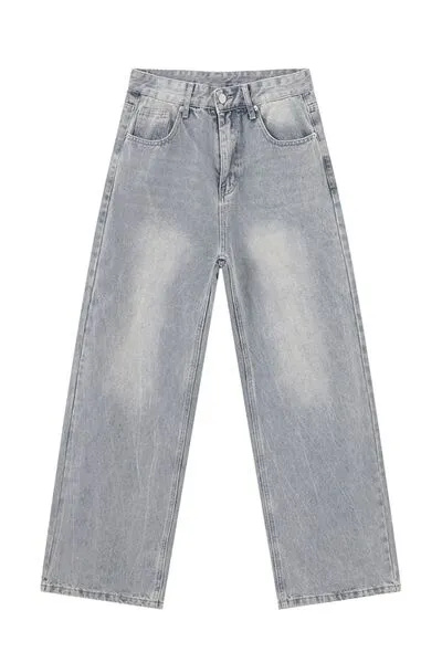 Hazel Blues® |  Wide Leg Jeans with Pockets