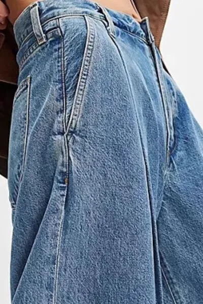 Hazel Blues® |  Wide Leg Jeans with Pockets